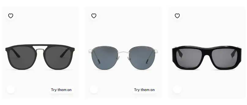 النظارات الشمسة