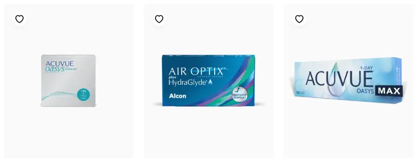 العدسات الاصقة